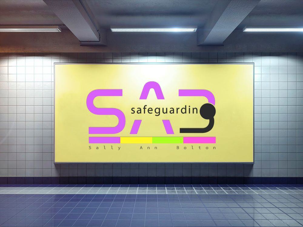 underground billboard advertising SaB Safeguarding through their new logo