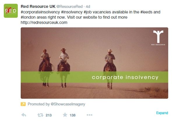 branded tweet image for red resource uk